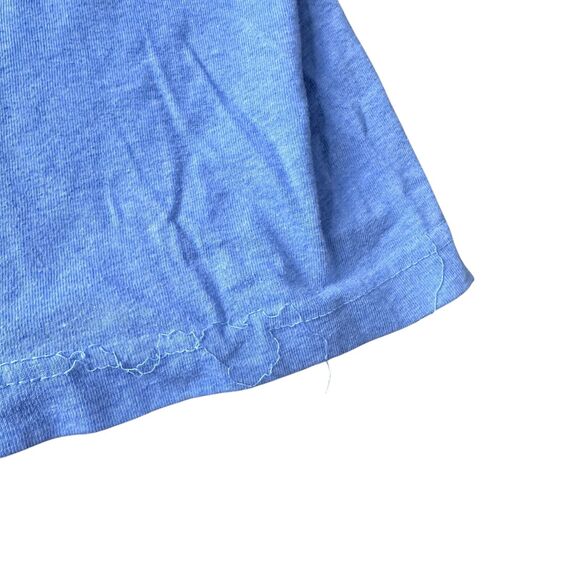 Vintage MegaMan T-Shirt Men’s XL Blue Say Hello To My Little Friend 2003 USA Y2K - Picture 12 of 12